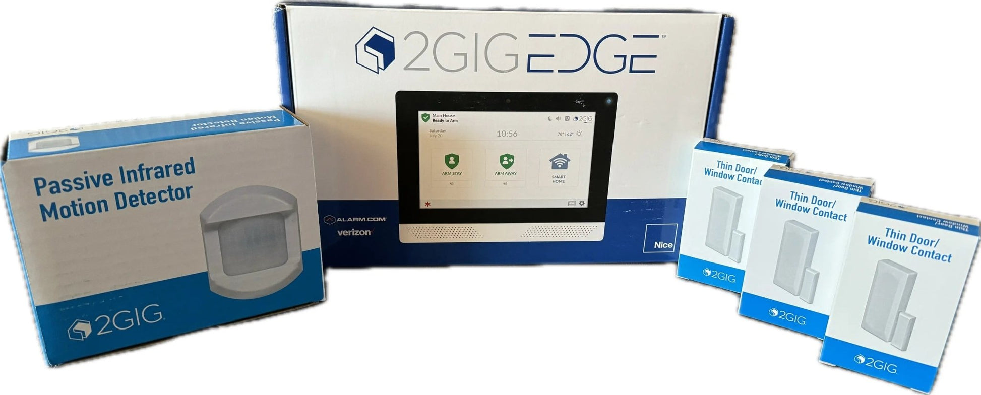 2GIG EDGE Home Security Bundle - Central Security