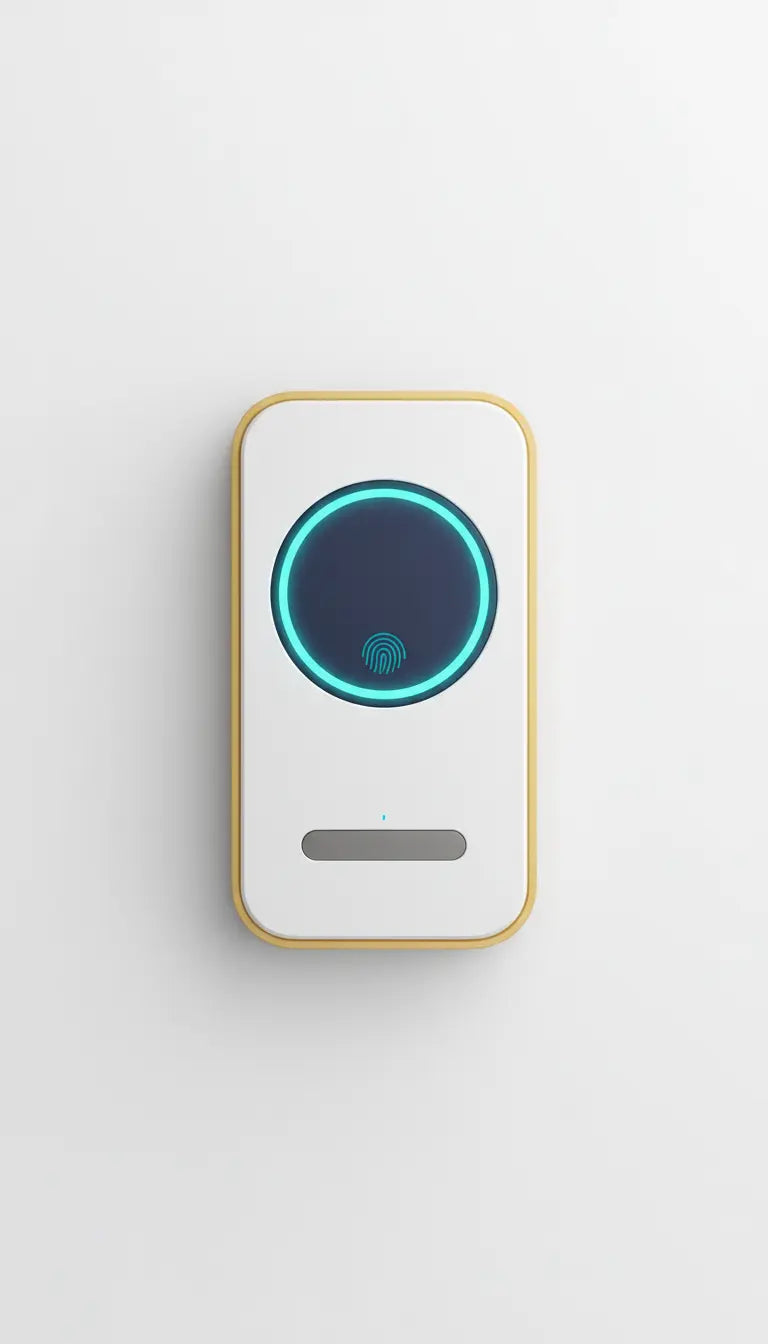Smart deadbolt lock with encrypted access