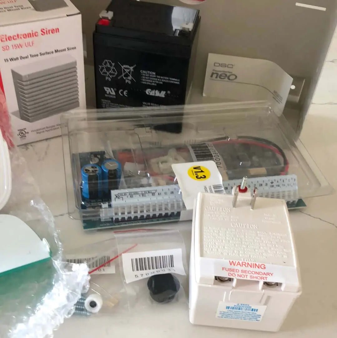 Neo PowerSeries DSC **KIT** Security System HS2032 Alpha RF Keypad Kit - Central Security