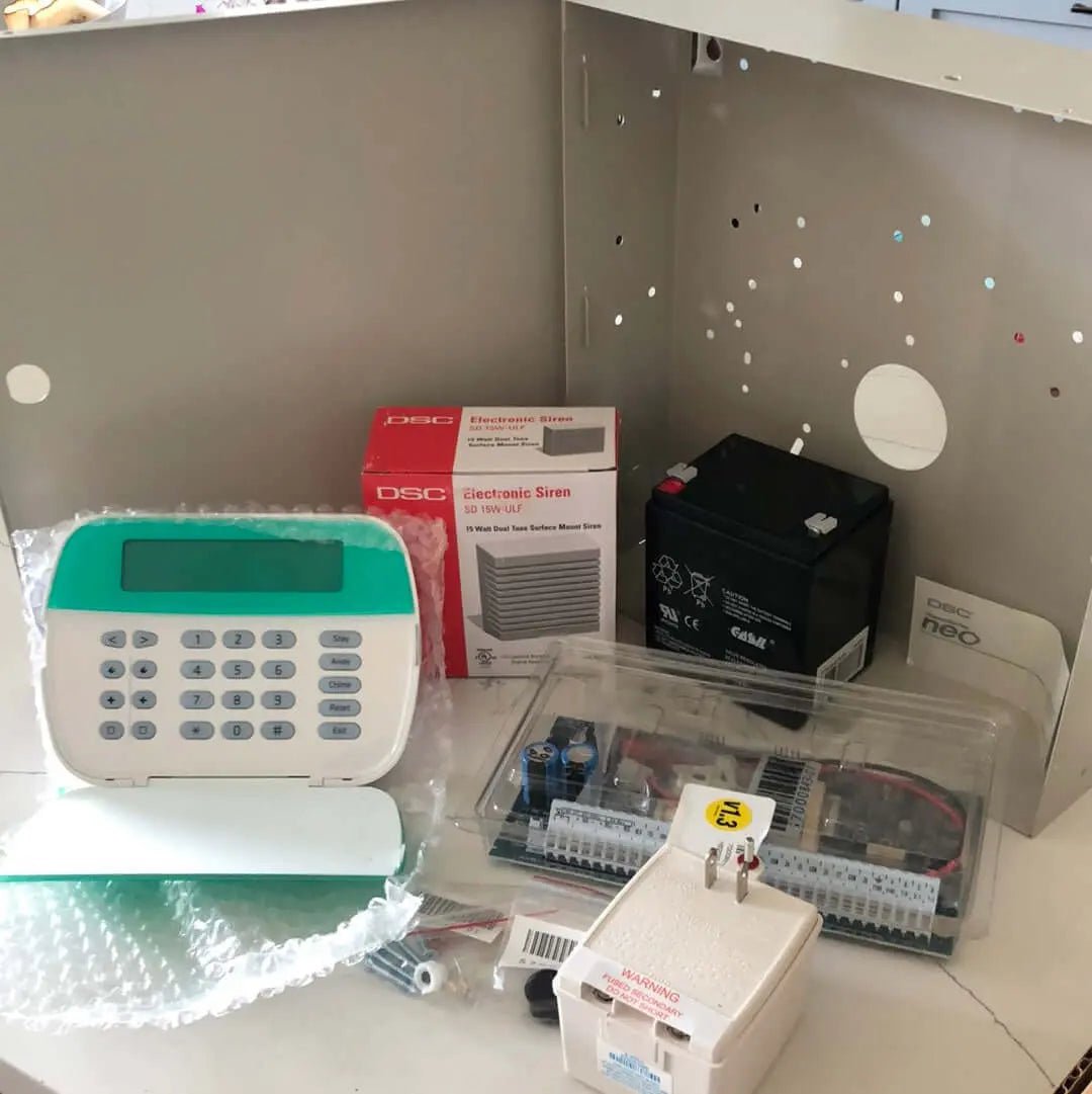 Neo PowerSeries DSC **KIT** Security System HS2032 Alpha RF Keypad Kit - Central Security
