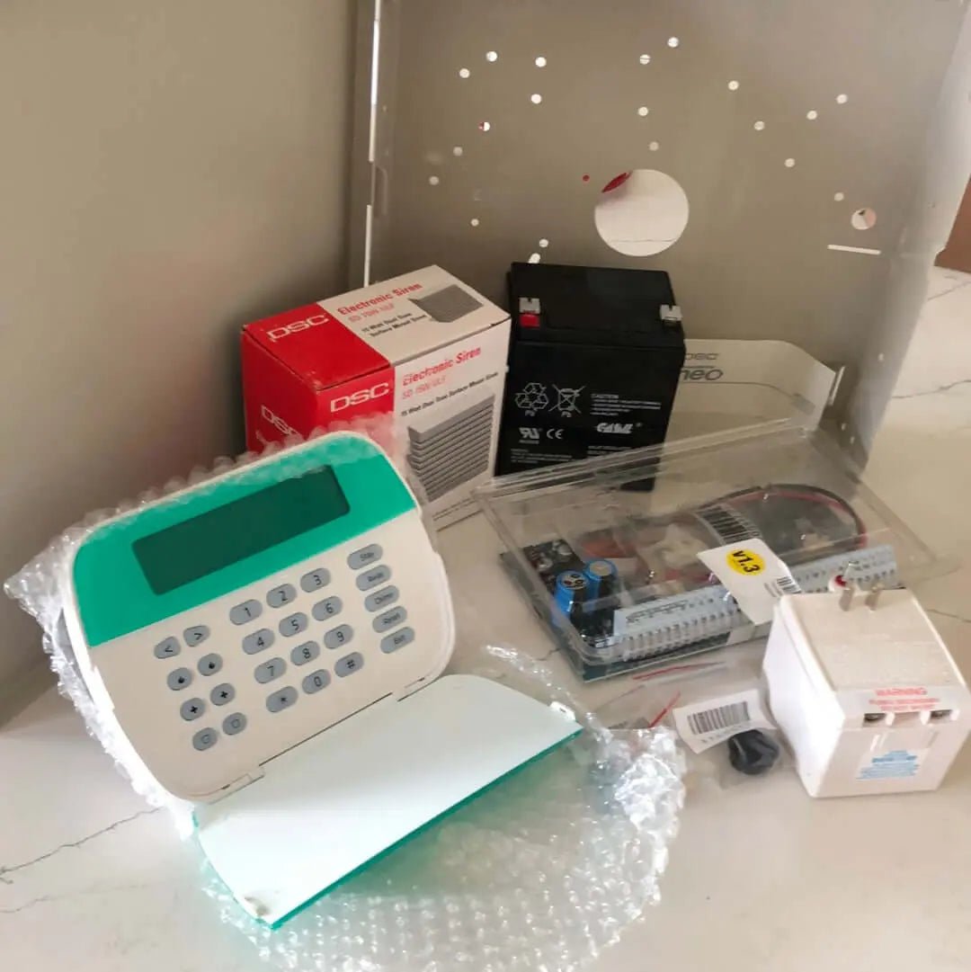 Neo PowerSeries DSC **KIT** Security System HS2032 Alpha RF Keypad Kit - Central Security