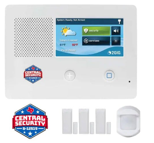 GC2E Home Security Bundle - Central Security