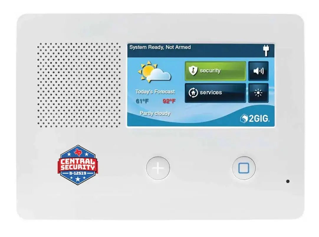 NORTEK 2GIG Security System Touchscreen Panel Encrypted Series - Central Security