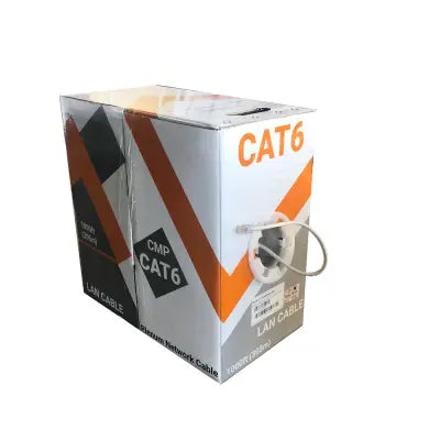 Wire Cat6e Direct Burial 99.99% Oxygen-Free Copper CMR Rated Network Cable