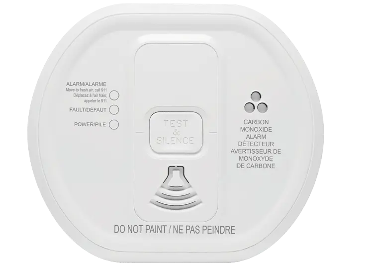 Wireless Carbon Monoxide Alarm Detector 345 Series - Best Home Security Systems | Fire alarm & Burglar Alarms system Austin - Avenger Security