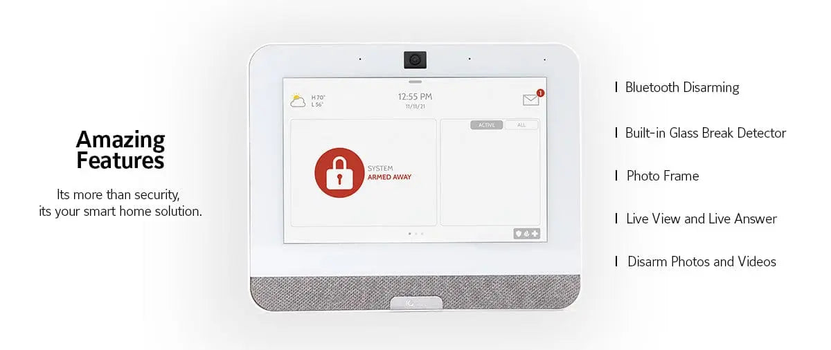 QOLSYS IQ4 Home Security System - Best Home Security Systems | Fire alarm & Burglar Alarms system Austin - Central Security