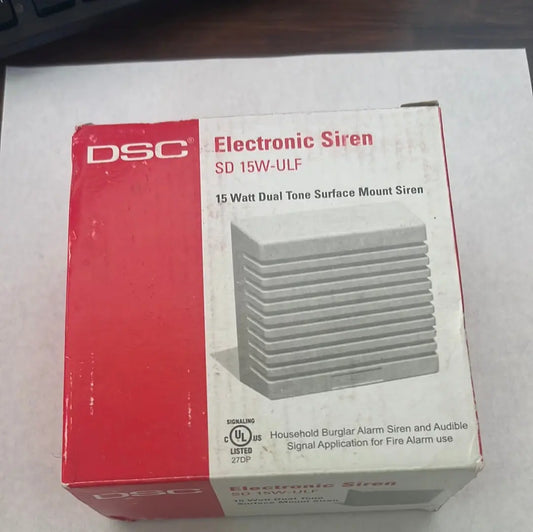 DSC Electronic Siren SD15W-ULF