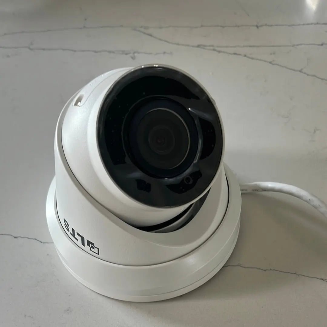 LTS Turret Camera Indoor/Outdoor 4MP IP67 Camera, 2.8mm Lens, POE, IR - Central Security