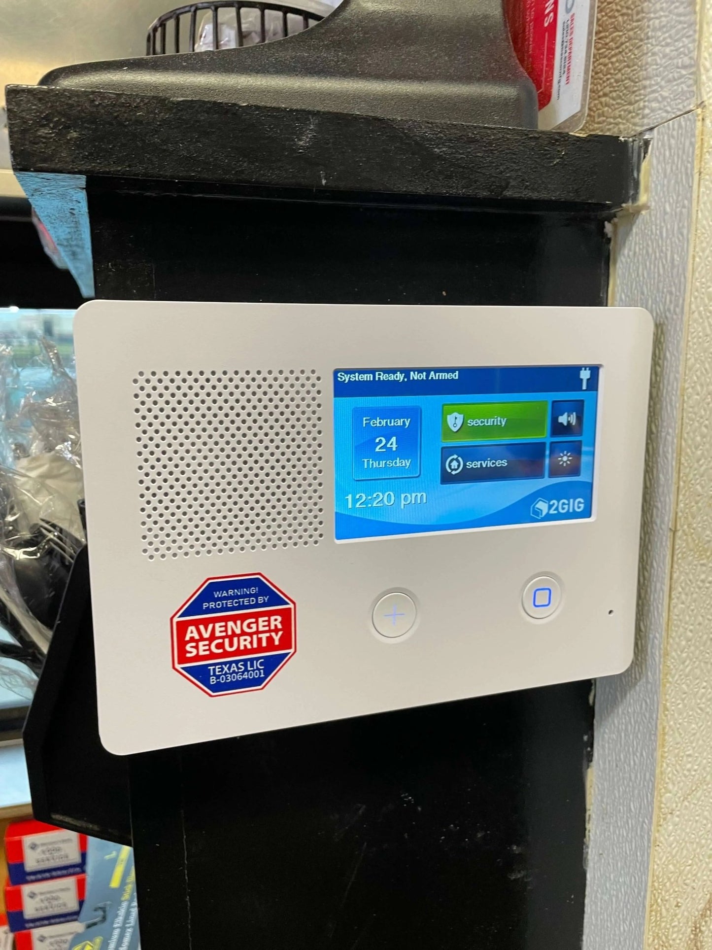 NORTEK 2GIG Security System Touchscreen Panel Encrypted Series - Central Security