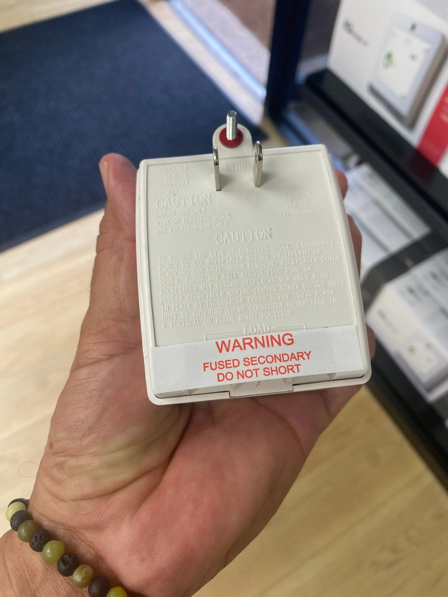 Transformer 16 Volts AC 40VA, UL Approved Plug In - Central Security