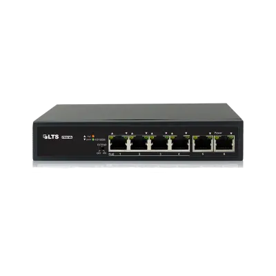 LTS 4 Port POE Switch with 2 Port Uplink